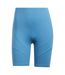 Womens/ladies Fitness Shorts Blue Adidas-2