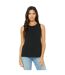 Womens/ladies jersey tank top black Bella + Canvas