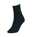 Chaussettes Habillées Motif/style Uni Femme Bleu Marine Tommy Hilfiger-2