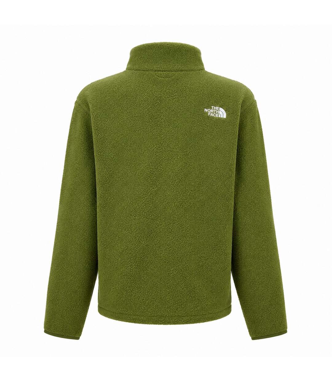 Mens Funnel Neck Sweatshirt Woodland Green The North Face-2