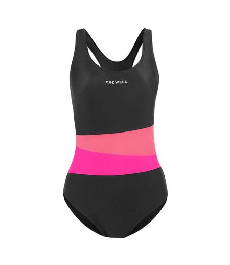 Maillot De Bain 1 Pièce Lola Femme Noir Rose Crowell