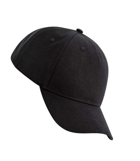 Unisex Adult Earthaware Organic Baseball Cap Black Beechfield