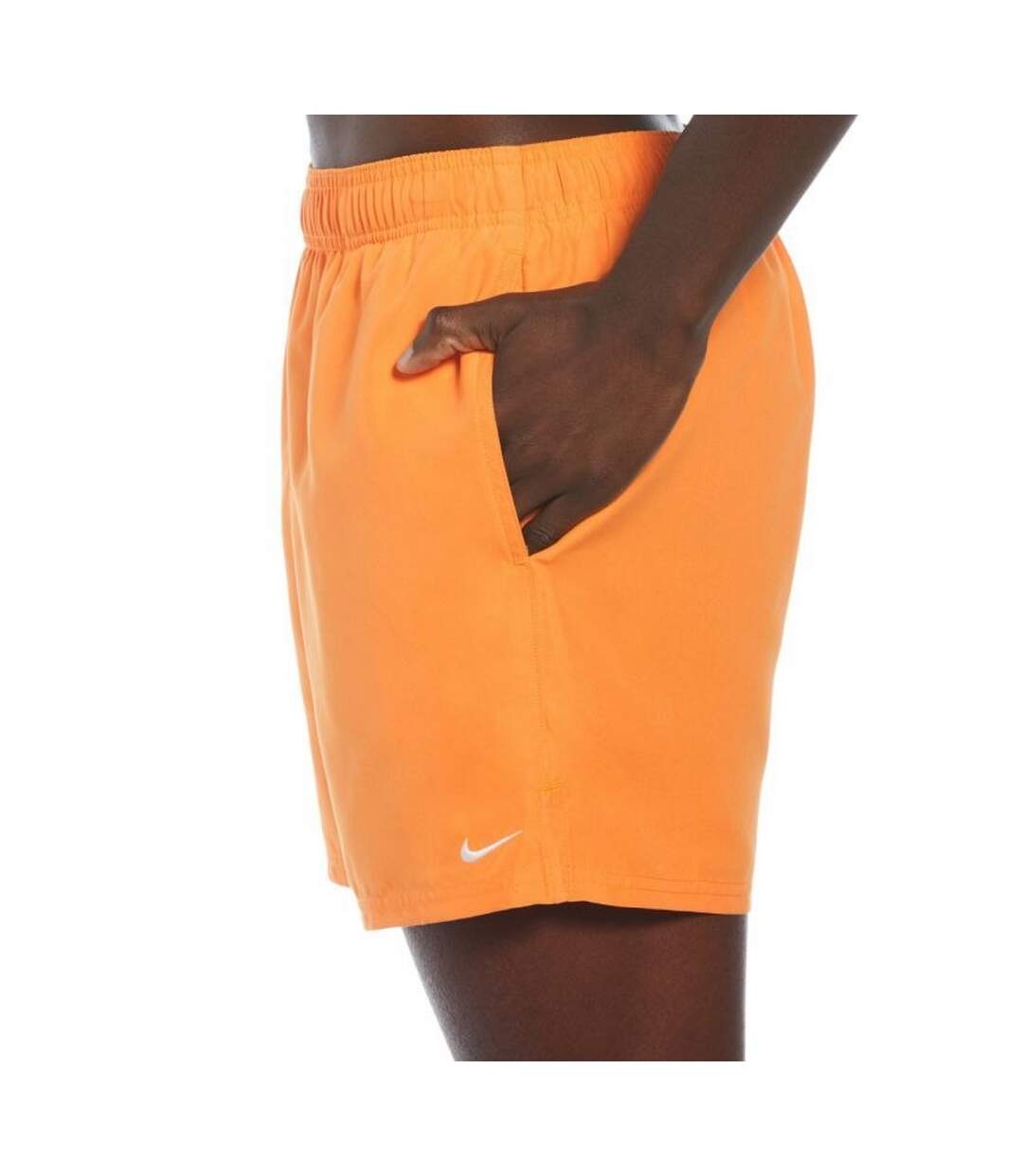 Short De Bain Volley Essential Homme Orange Nike-4