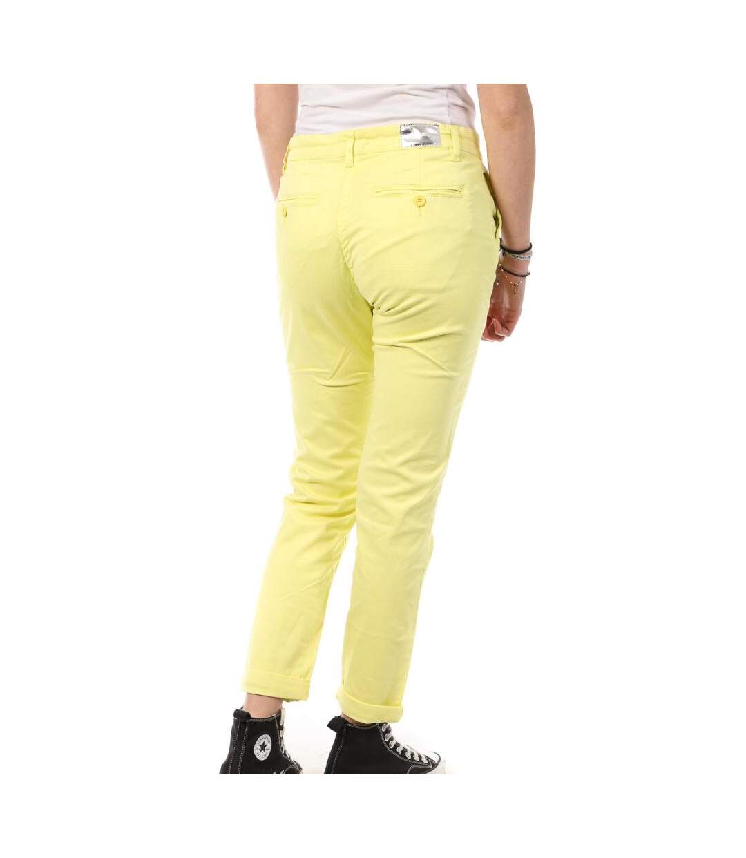 Pantalon chino jaune femme joseph in pia - 36-2