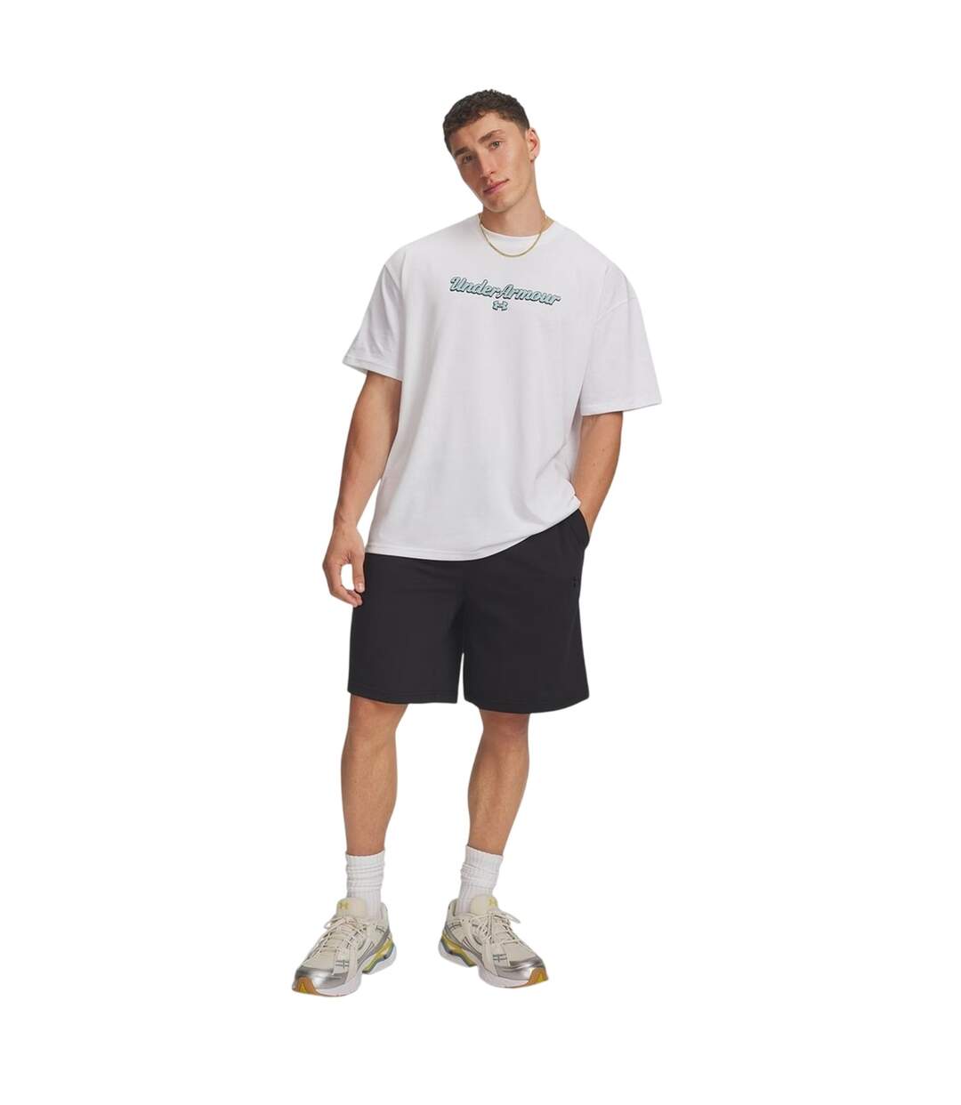 Short Motif/style Logo Rival Homme Noir Under Armour-1