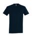 T-shirt manches courtes imperial homme bleu pétrole SOLS