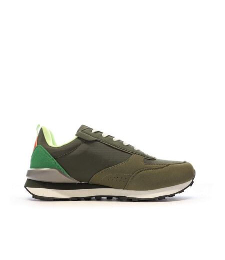 Baskets kaki/blanche homme lotto twenty 5