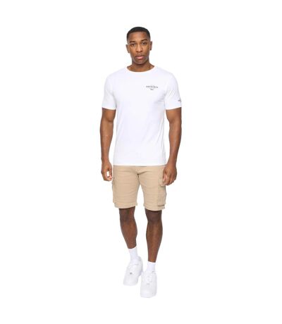 T-shirt Summevibe Homme Blanc Crosshatch
