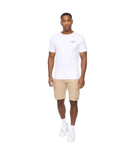 T-shirt Summevibe Homme Blanc Crosshatch