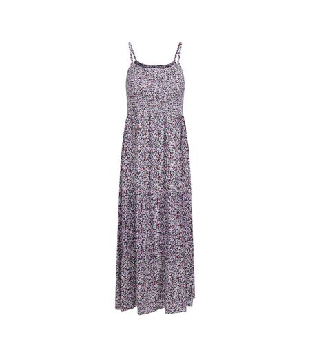 Womens/ladies Selena Ditsy Floral Maxi Dress Multicoloured Trespass
