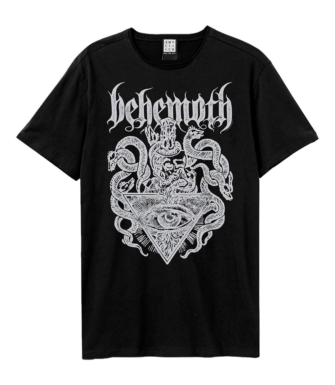 T-shirt death crest adulte noir Amplified-1