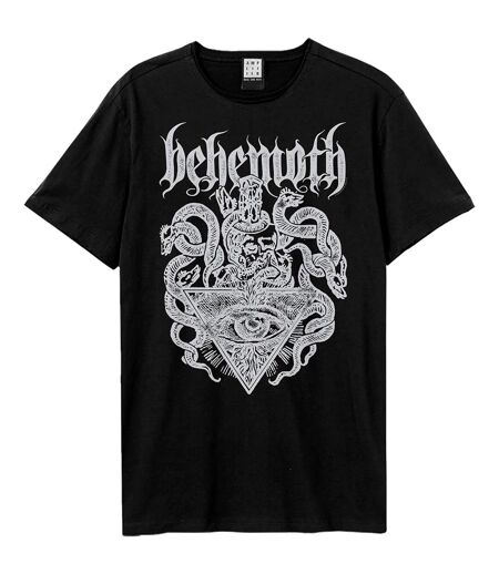 T-shirt death crest adulte noir Amplified