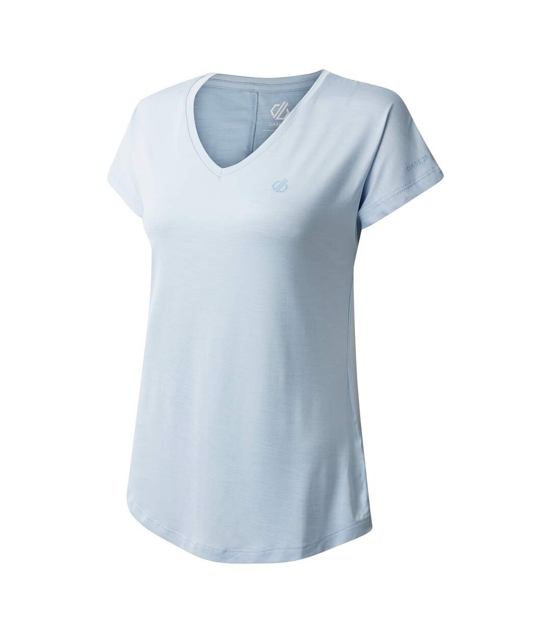 T-shirt de sport femme blanc ciel Dare 2B-3