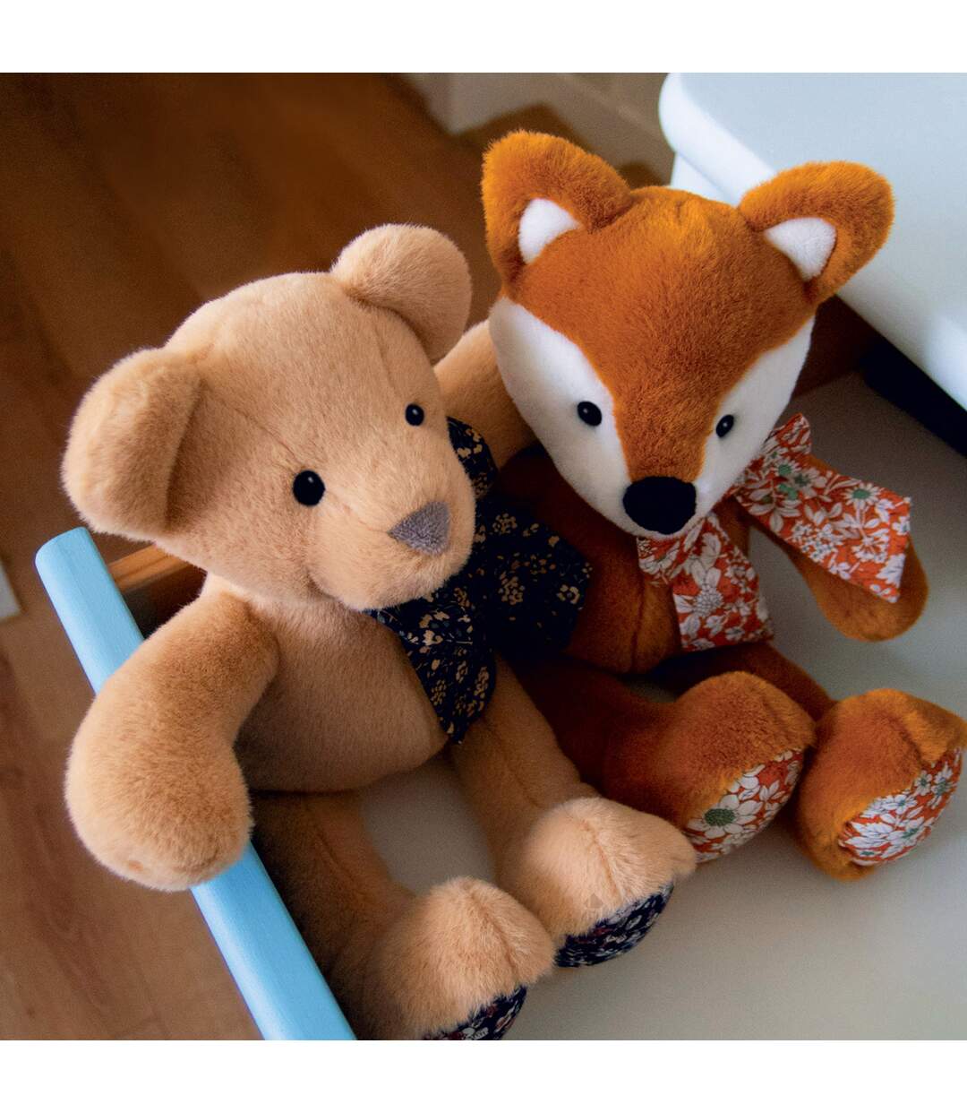 Peluche polyester collection COPAINS CALINS Renard-4