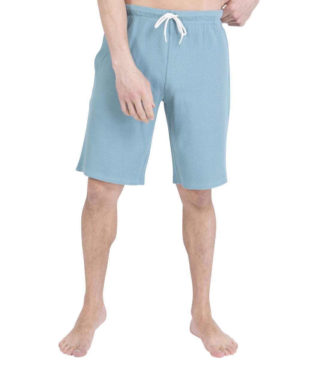 Pyjama court homme Waffle Athena-3