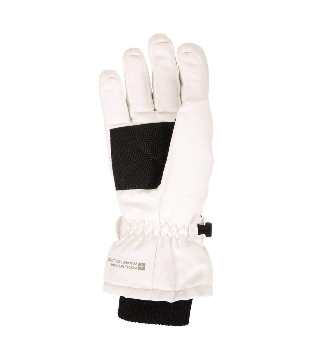Womens/ladies isotherm waterproof ski gloves white Mountain Warehouse-2