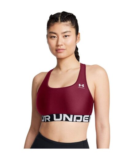 Brassière De Sport Armour Femme Rouge Under Armour