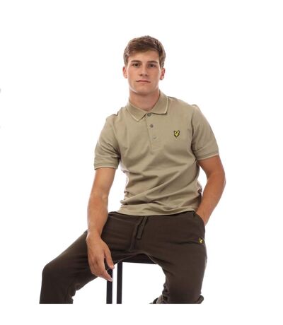 Polo Style Ton Sur Ton Homme Beige Lyle & Scott