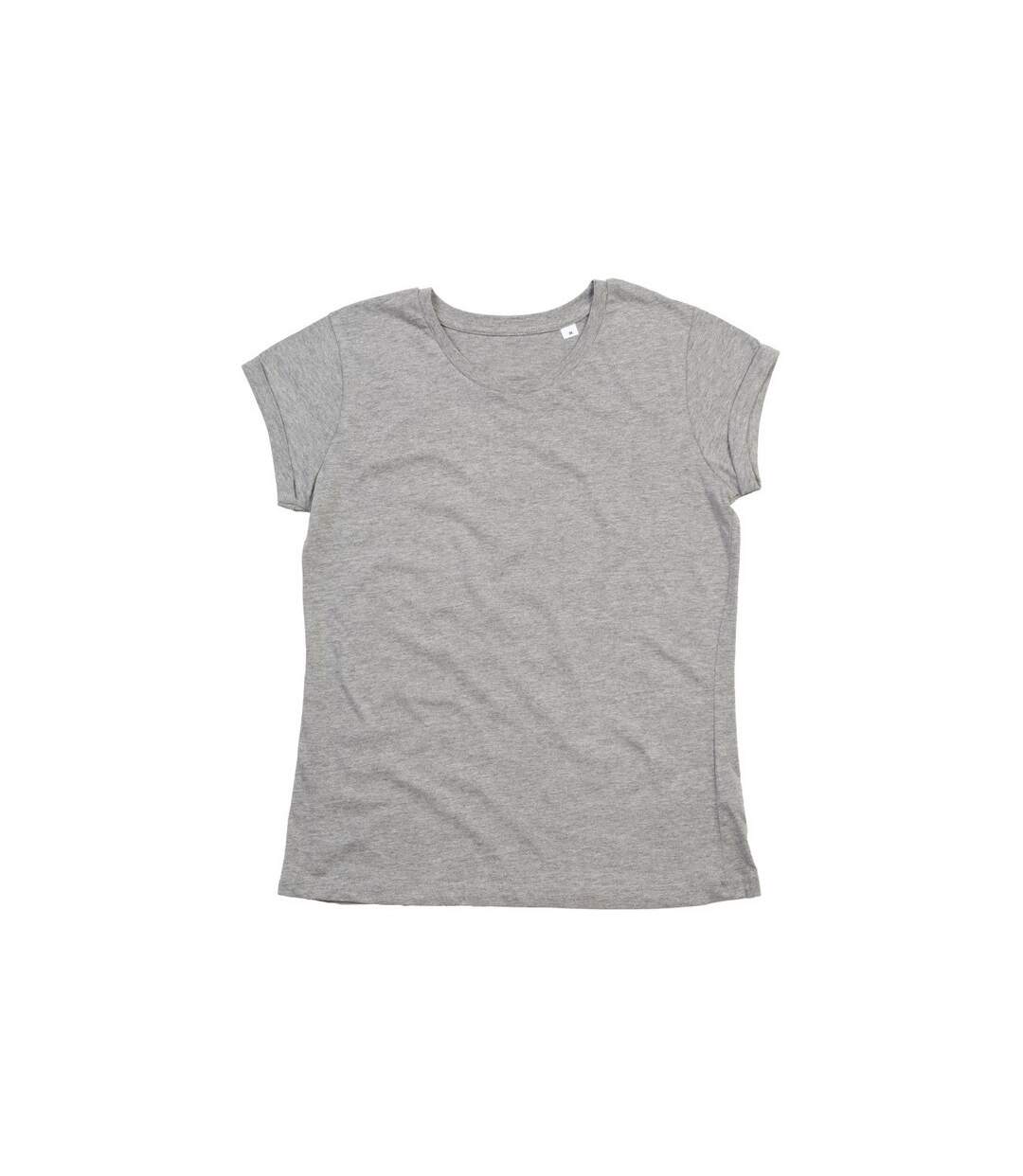 T-shirt Femme Gris Mantis-1