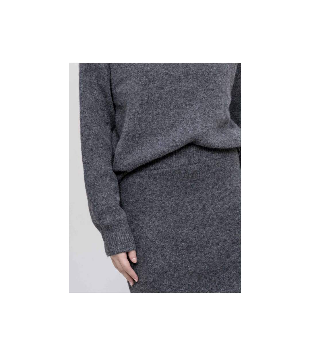 Jupe courte en maille XAFUMA - Dona X Lisa-3