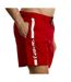 Short de bain pour hommes rouge/blanc RIPT Essentials