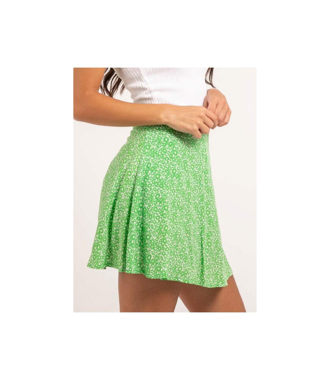 Jupe courte motifs XANADU - Dona X Lisa-4