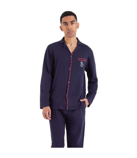 Pyjama long ouvert homme Rayures