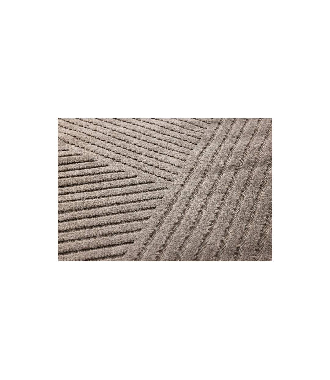 Tapis Déco Aron Solar 200x290cm Marron-3