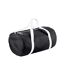 Packaway barrel bag one size black/white BagBase