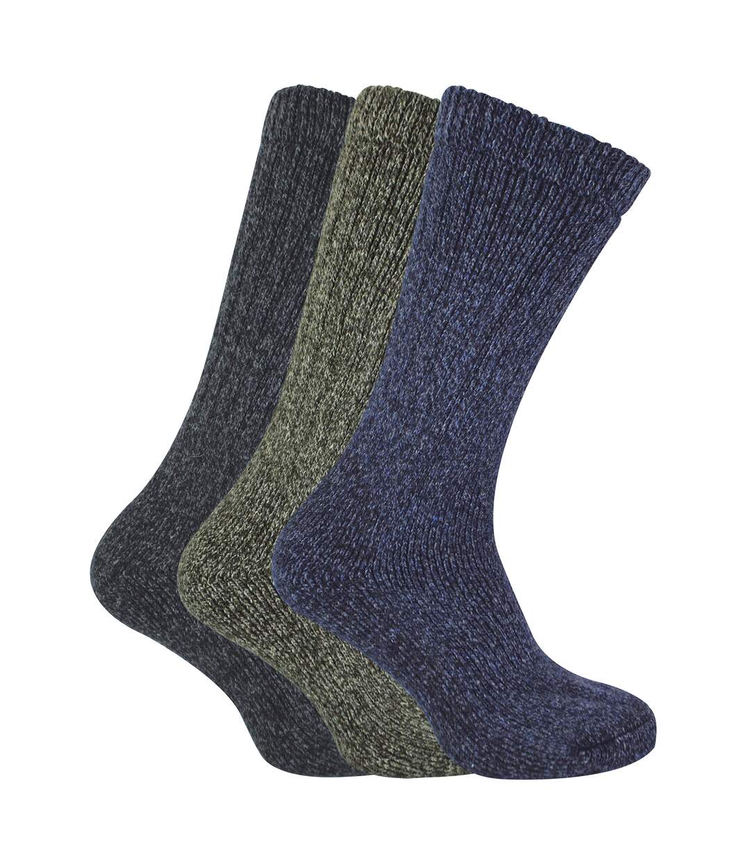 Sock Snob - 3 Paires Chaussettes Merinos Froid Chaudes Randonnée-4