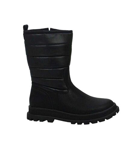 Bottes Hauteur Genoux Adulte Noir Buckle My Shoe