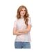 T-shirt fast femme blanc Adidas-3