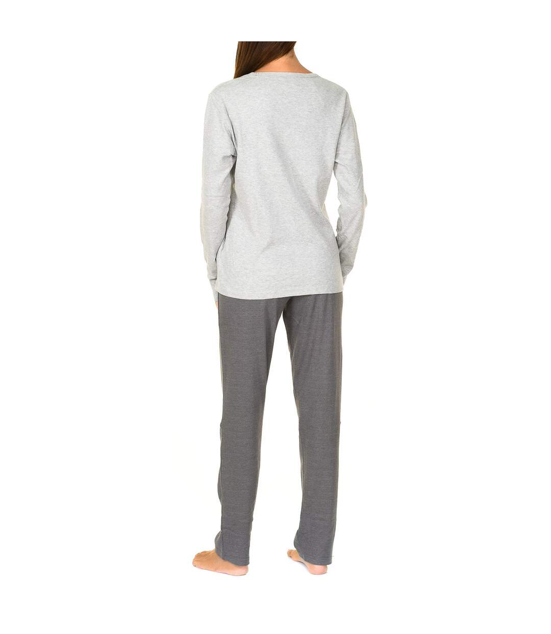 KLP1 women's long-sleeved winter pajamas-3