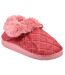 PANTOUFLE Femme Chausson COCOONING MD8656 ROSE