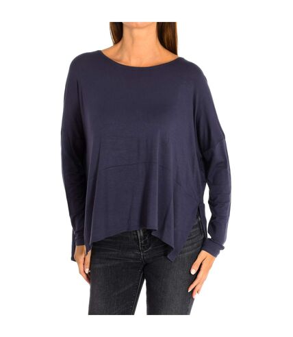 Long sleeve round neck sweater 8928 woman