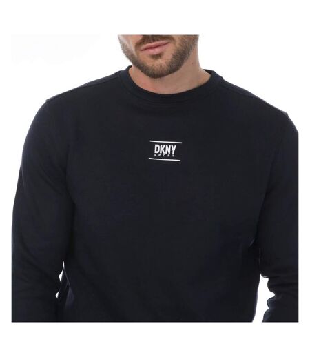 Sweat adulte bleu marine DKNY