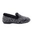 Chaussons tripoli femme noir Lunar