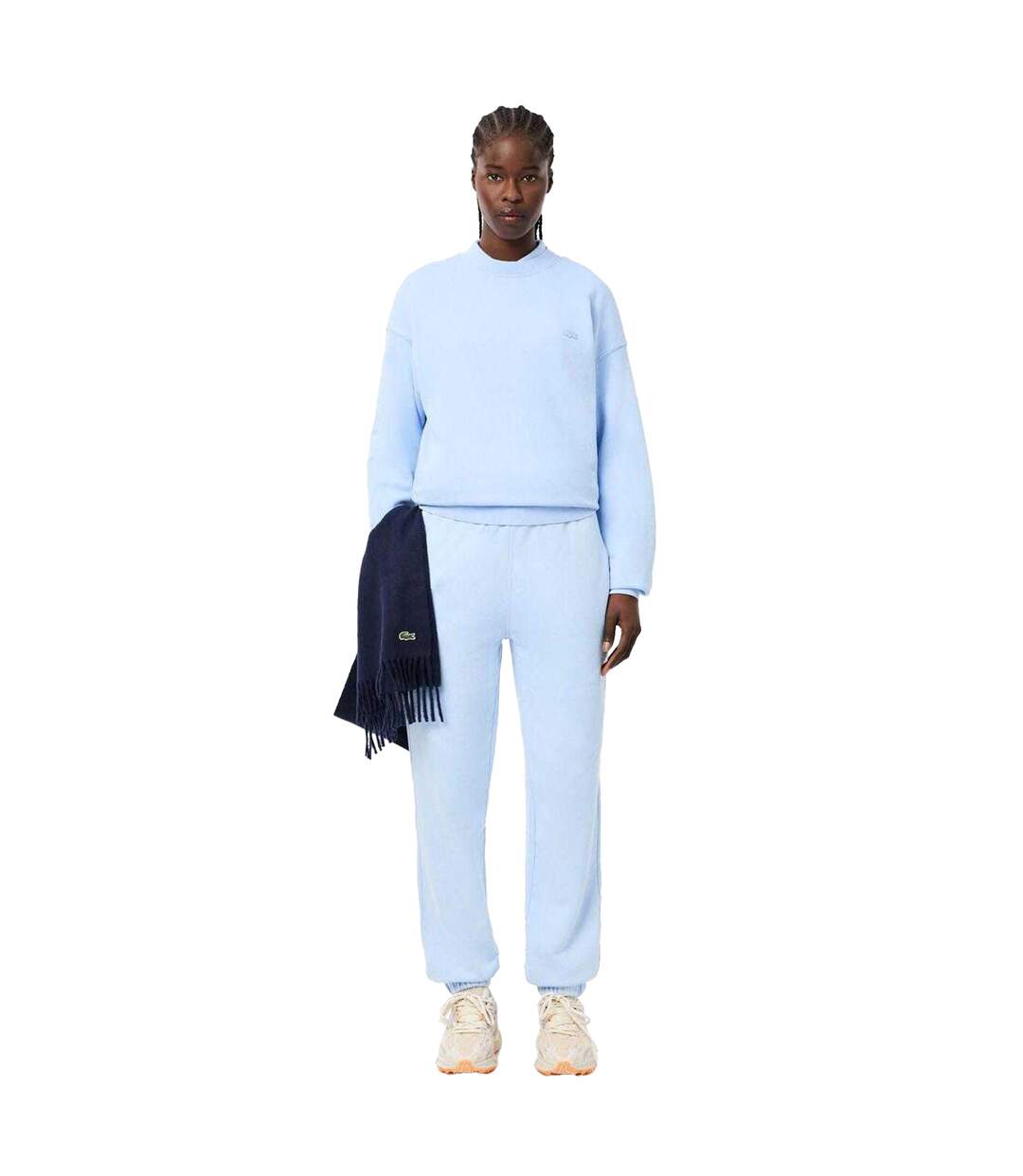 Sweat Adulte Bleu Clair Lacoste-1