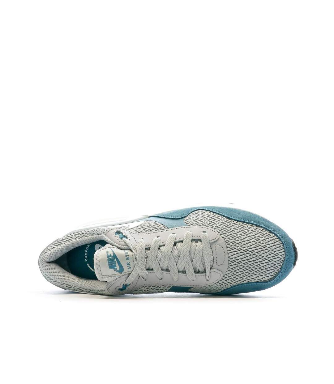 Baskets gris/bleu homme nike air max systm-4