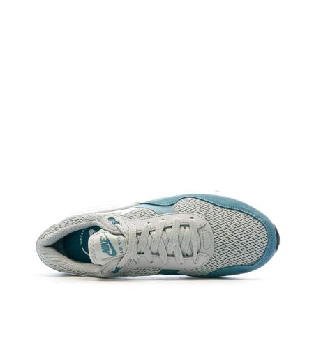 Baskets gris/bleu homme nike air max systm