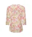 Blouse Manches ¾ Motif/style Imprimé Feuille Petra Femme Corail Imprimé Mountain Warehouse-2