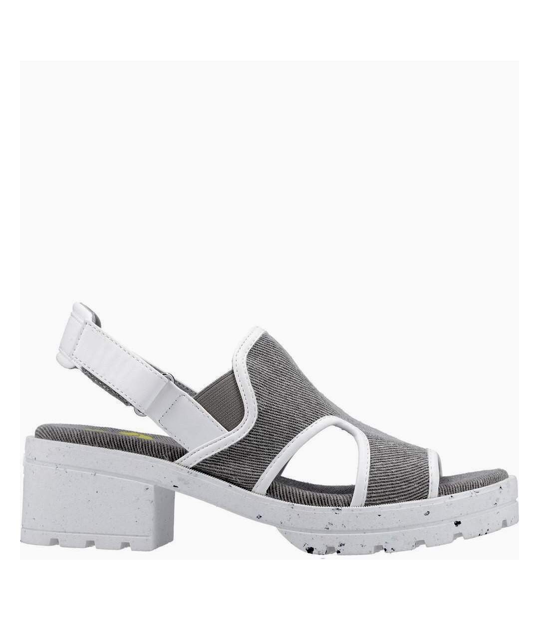 Sandales lilly femme gris / blanc Rocket Dog