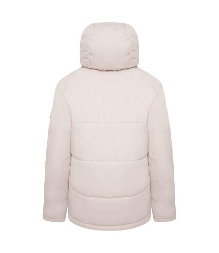 Womens/ladies Lavishly Animal Print Padded Jacket Barley White Dare 2B