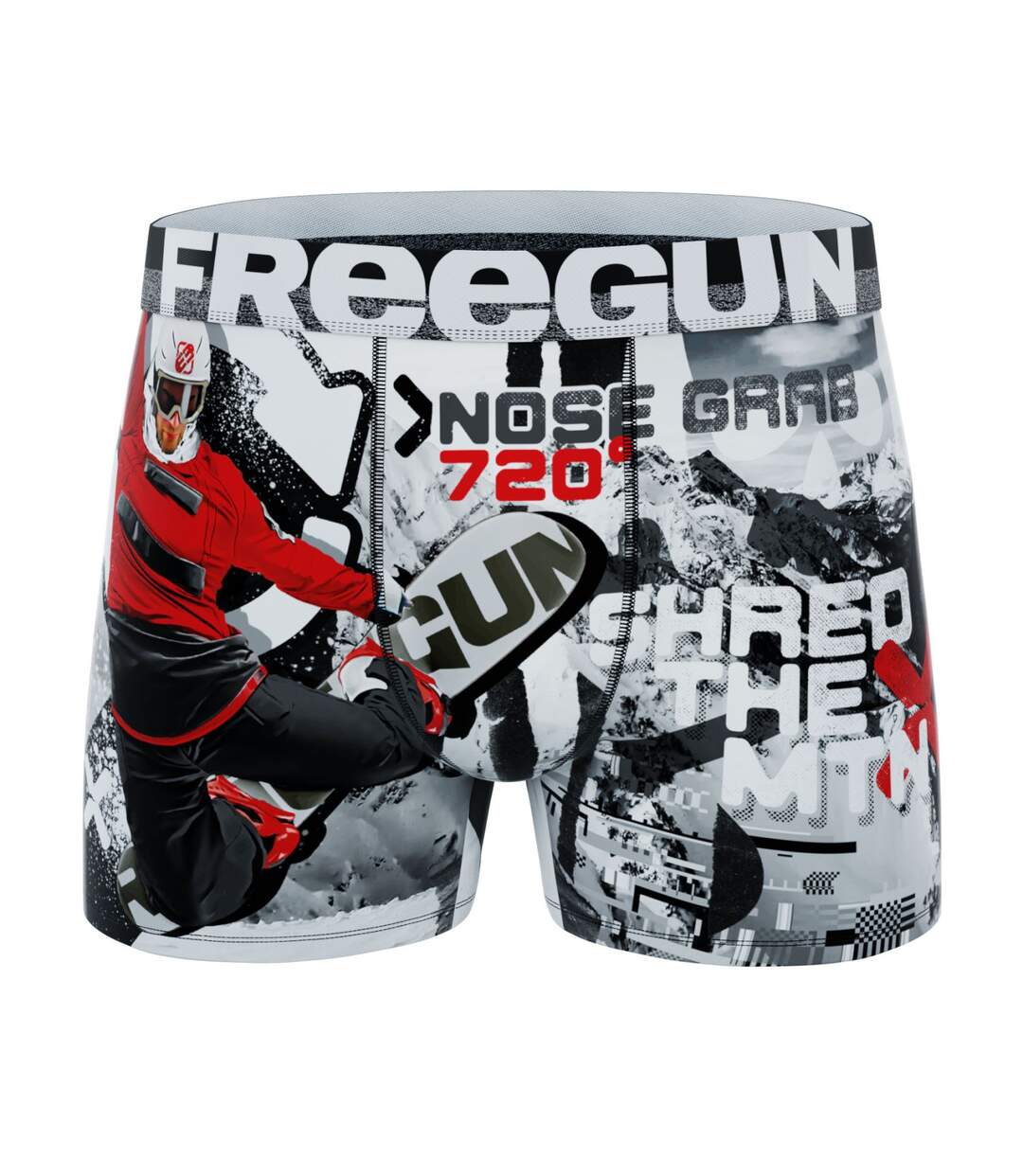 Lot de 3 boxers homme Garantie 2 ans Sport Freegun