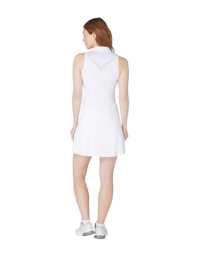 Robe Athlétique Flounce Femme Blanc Callaway