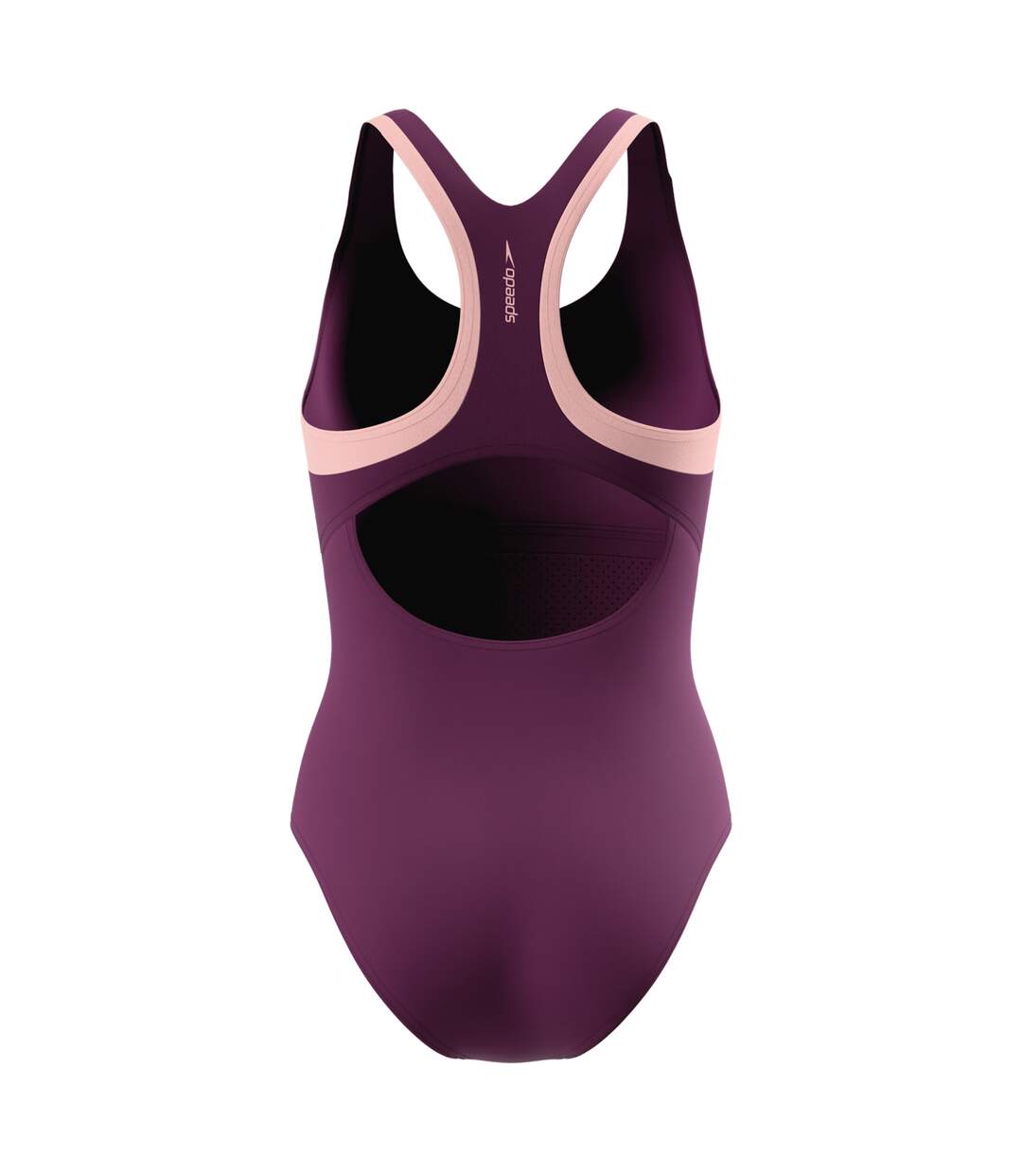 Maillot De Bain 1 Pièce Dos Nageur Motif/style Blocs De Couleurs Femme Rose Speedo-2