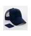 Casquette Trucker Adulte Bleu Marine Français Beechfield-2