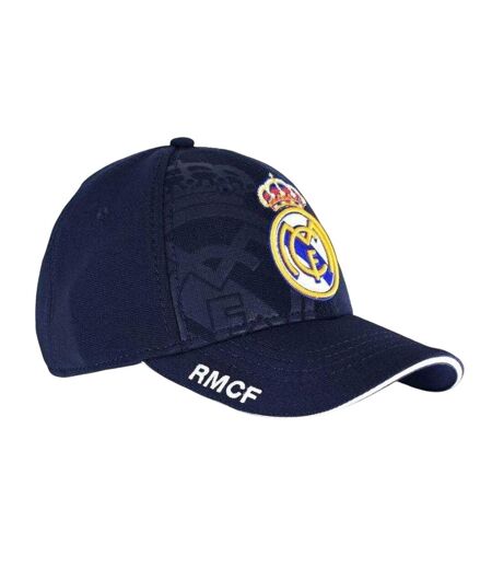 Casquette De Baseball Motif/style Real Madrid Cf Homme Bleu Marine Foncé Inny