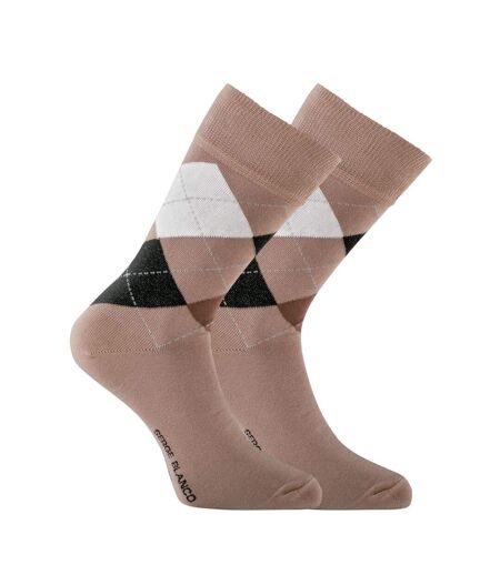 Lot de 6 paires de chaussettes de ville Serge Blanco Losange Serge Blanco