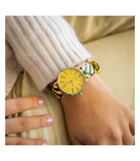 Eclatante Montre Femme Jaune CHTIME